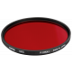 Filtro de color  Circular de rosca  Hoya  Rojo  