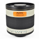 Téléobjectifs  f/6.3  Nikon CX  500 mm  Sony A  Gloxy  