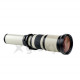 Téléobjectifs  f/8.0  APS-C  Nikon  Gloxy  Blanc  