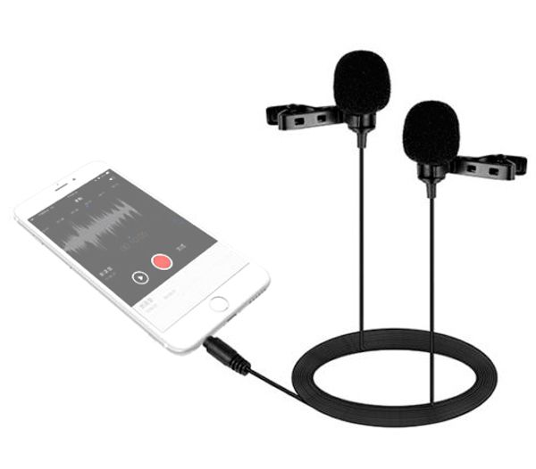 Micrófono Lavalier Dual Boya para Xiaomi Mi 9 Lite