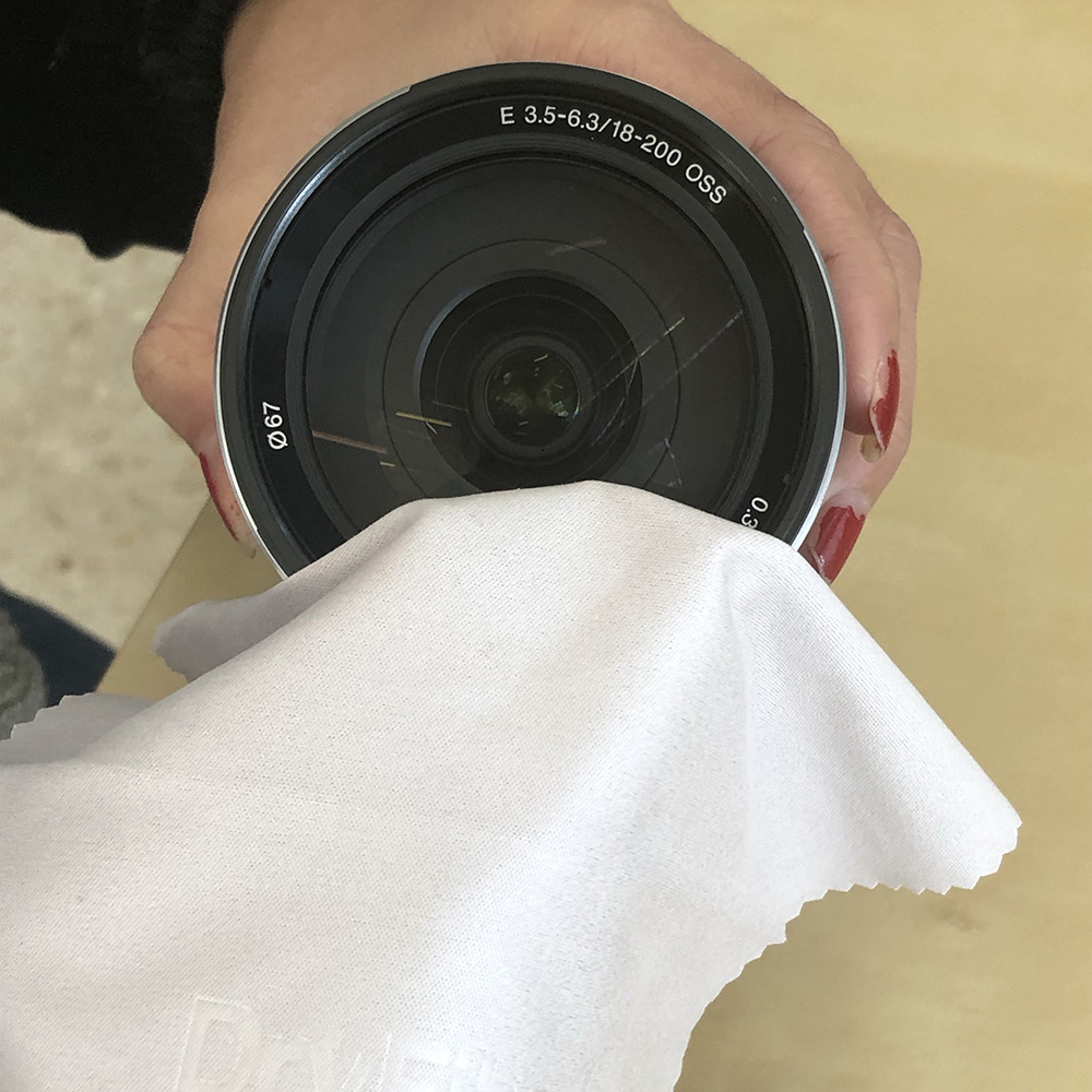 DryFiber paño de limpieza microfibra para Canon LEGRIA HF M56