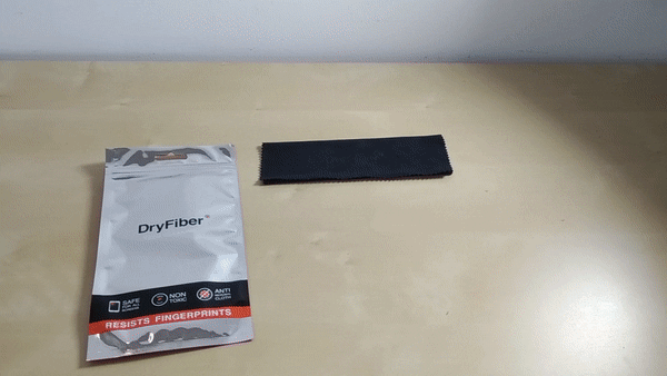 DryFiber paño de limpieza microfibra para Casio Exilim EX-H5