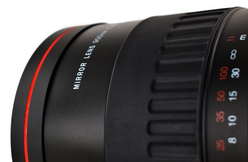 Gloxy 900-1800mm f/8.0 Telephoto Mirror Lens for Micro 4/3 + 2x Converter for Panasonic Lumix DMC-GH3