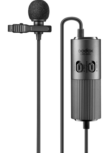 Godox LMS-60G Micrófono Lavalier  para Oppo Find X3 Pro