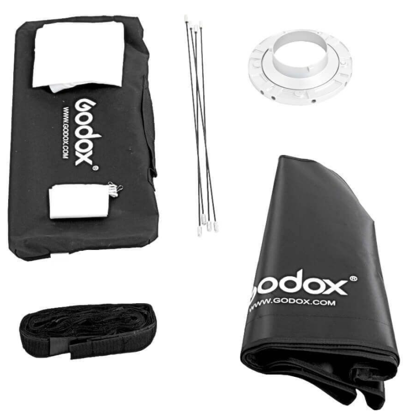 Softbox Rectangular Godox SB-FW80120 80x120cm con Grid para Canon XA20