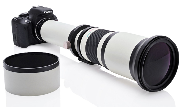 650-1300mm f/8-16 Gloxy Telephoto Lens for Nikon for Nikon D610