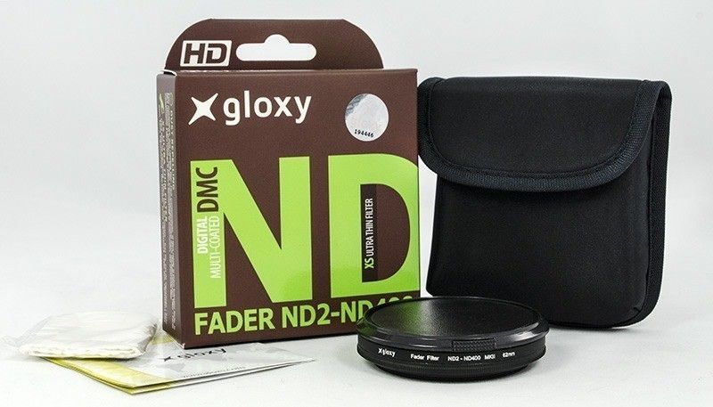 Filtre ND2-ND400 Variable pour Nikon D800