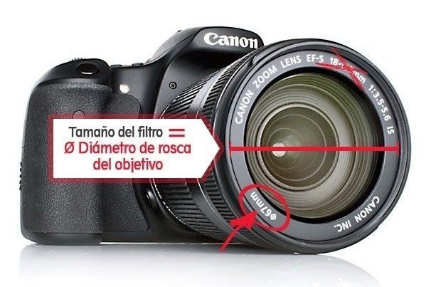Filtro Regulable ND2-ND400 para Canon XA35