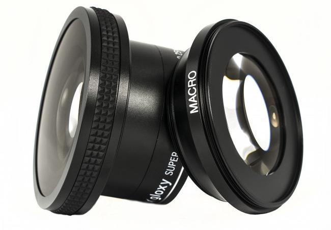 Objectif Fisheye et Macro pour Canon Powershot A710