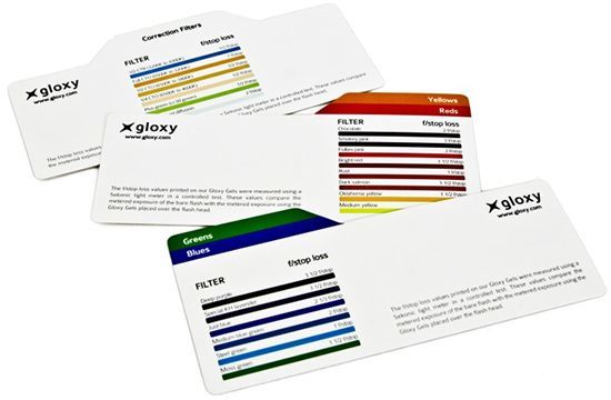 Gloxy GX-G20 geles de color para flash para Konica Minolta Dimage Z3