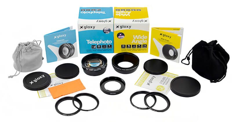 Megakit Gran Angular, Macro y Telefoto para Fujifilm X-T2