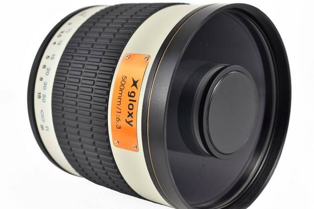 Kit Gloxy 500mm f/6.3 + Trípode GX-T6662A para Canon EOS C300 Mark II